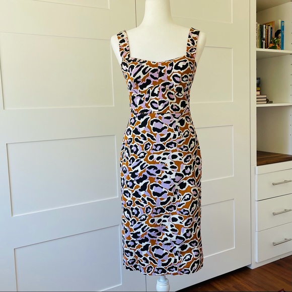 J. Crew Dresses & Skirts - J. Crew Leopard Print Sheath Dress